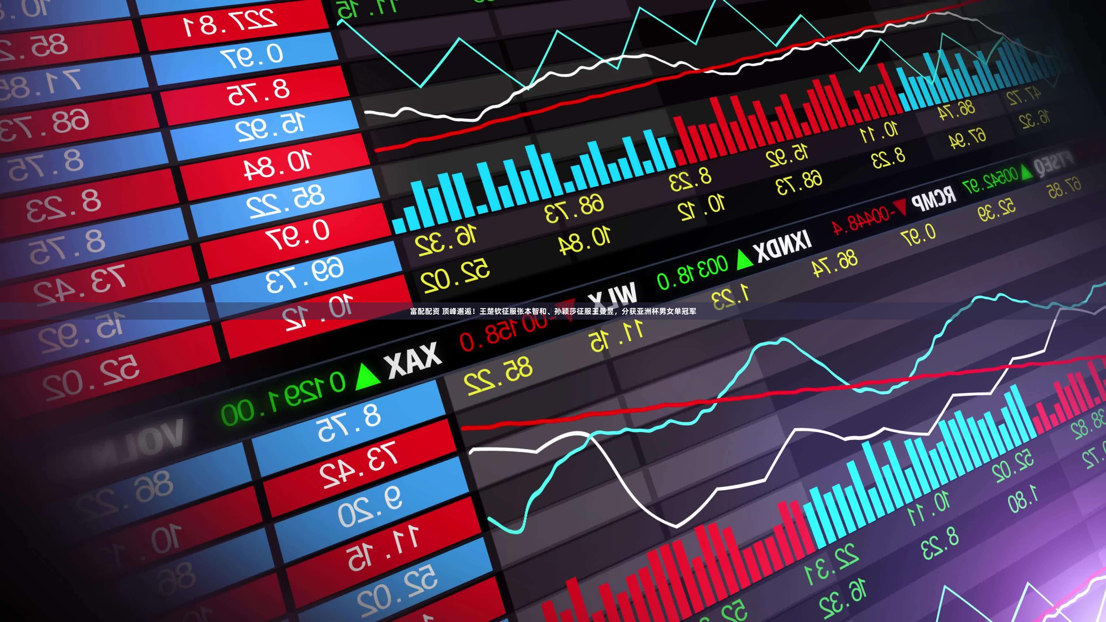 富配配资 顶峰邂逅！王楚钦征服张本智和、孙颖莎征服王曼昱，分获亚洲杯男女单冠军