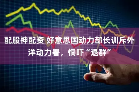 配股神配资 好意思国动力部长训斥外洋动力署，恫吓“退群”