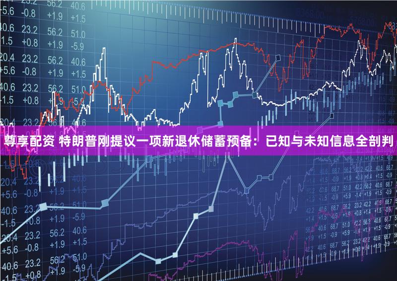 尊享配资 特朗普刚提议一项新退休储蓄预备：已知与未知信息全剖判