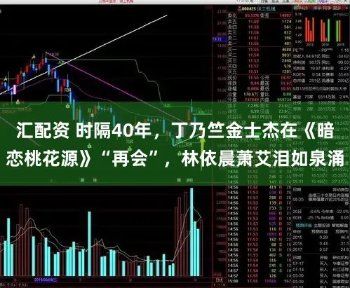 汇配资 时隔40年，丁乃竺金士杰在《暗恋桃花源》“再会”，林依晨萧艾泪如泉涌