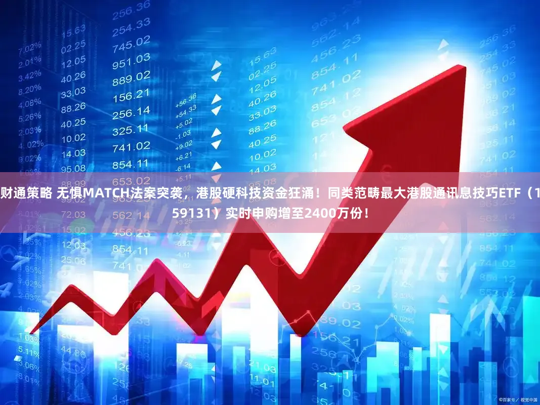 财通策略 无惧MATCH法案突袭，港股硬科技资金狂涌！同类范畴最大港股通讯息技巧ETF（159131）实时申购增至2400万份！