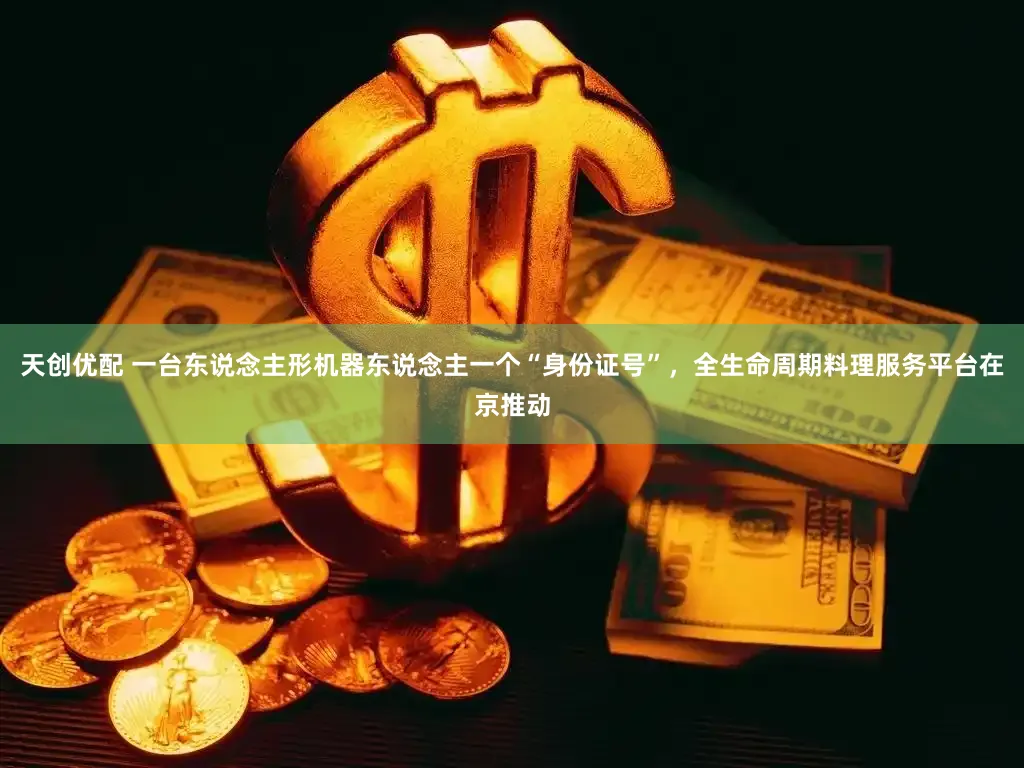 天创优配 一台东说念主形机器东说念主一个“身份证号”，全生命周期料理服务平台在京推动